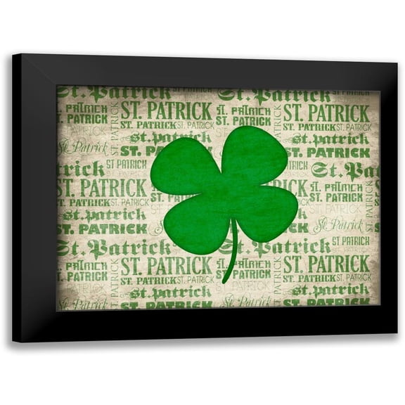 Grey, Jace 14x12 Black Modern Framed Museum Art Print Titled - Clover