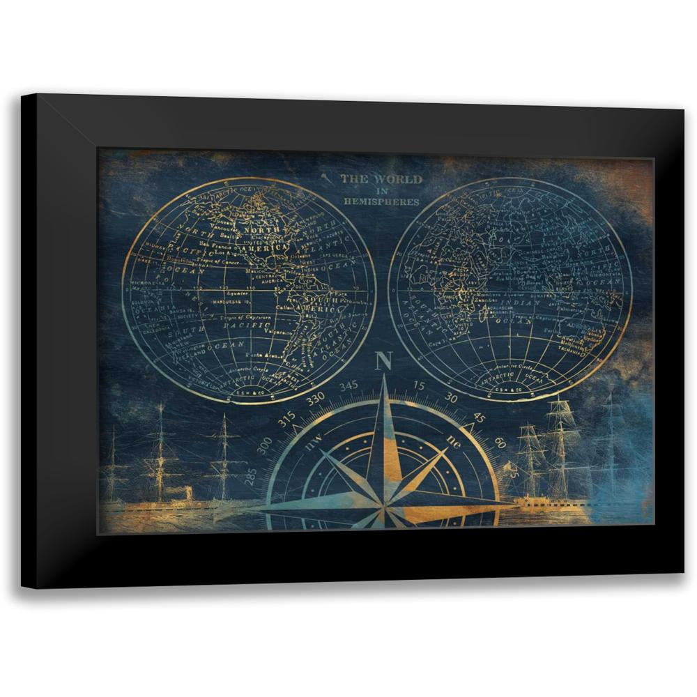 Grey, Jace 14x12 Black Modern Framed Museum Art Print Titled - Golden ...