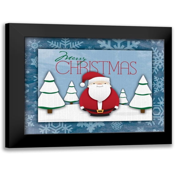 Grey, Jace 14x12 Black Modern Framed Museum Art Print Titled - Merry Christmas