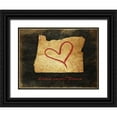 thumbnail image 1 of Grey, Jace 14x12 Black Ornate Wood Framed with Double Matting Museum Art Print Titled - Home Sweet Home OR, 1 of 4