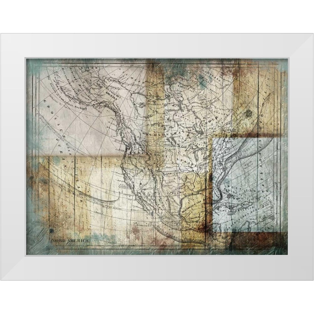 Grey, Jace 14x12 White Modern Wood Framed Museum Art Print Titled ...