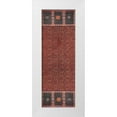 thumbnail image 1 of Grey, Jace 14x32 White Modern Wood Framed Museum Art Print Titled - IKAT2, 1 of 4