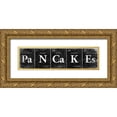 thumbnail image 1 of Grey, Jace 14x7 Gold Ornate Wood Framed with Double Matting Museum Art Print Titled - PaNCaKEs, 1 of 4