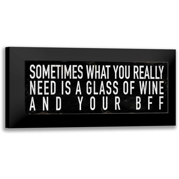 Grey, Jace 14x8 Black Modern Framed Museum Art Print Titled - BFF