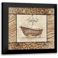 thumbnail image 1 of Grey, Jace 15x15 Black Modern Framed Museum Art Print Titled - Bath1, 1 of 5