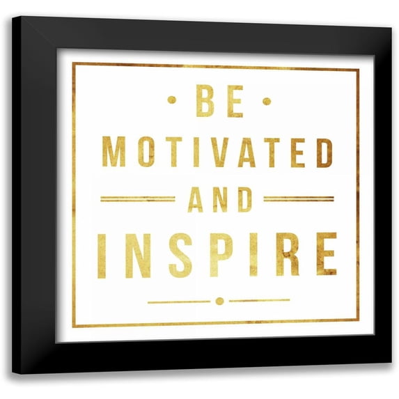 Grey, Jace 15x15 Black Modern Framed Museum Art Print Titled - Motivate