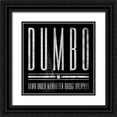 thumbnail image 1 of Grey, Jace 15x15 Black Ornate Wood Framed with Double Matting Museum Art Print Titled - DUMBO, 1 of 4