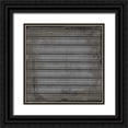 thumbnail image 1 of Grey, Jace 15x15 Black Ornate Wood Framed with Double Matting Museum Art Print Titled - Pattern 2, 1 of 4