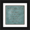 thumbnail image 1 of Grey, Jace 15x15 Black Ornate Wood Framed with Double Matting Museum Art Print Titled - Take Delight, 1 of 4