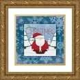 thumbnail image 1 of Grey, Jace 15x15 Gold Ornate Wood Framed with Double Matting Museum Art Print Titled - Merry christmas, 1 of 4