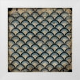thumbnail image 1 of Grey, Jace 15x15 White Modern Wood Framed Museum Art Print Titled - Blue pattern, 1 of 4