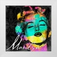 thumbnail image 1 of Grey, Jace 15x15 White Modern Wood Framed Museum Art Print Titled - Marilyn Colorful, 1 of 4