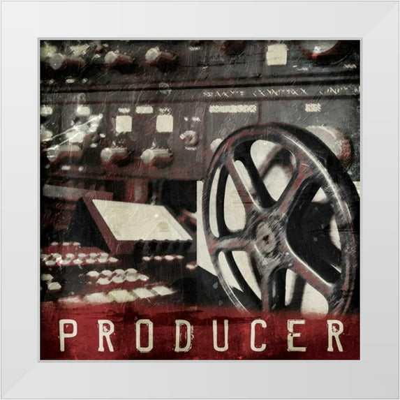 Grey, Jace 15x15 White Modern Wood Framed Museum Art Print Titled - Producer