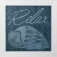 thumbnail image 1 of Grey, Jace 15x15 White Modern Wood Framed Museum Art Print Titled - Relaxing Shell, 1 of 4