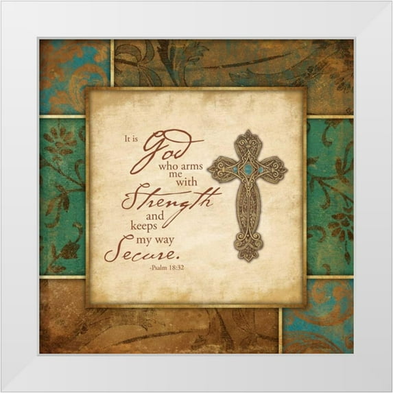Grey, Jace 15x15 White Modern Wood Framed Museum Art Print Titled - Secure