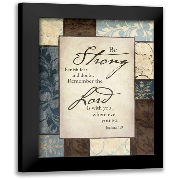 Grey, Jace 15x18 Black Modern Framed Museum Art Print Titled - Blue Lord
