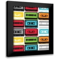 thumbnail image 1 of Grey, Jace 15x18 Black Modern Framed Museum Art Print Titled - Collection Of More Tapes, 1 of 5