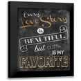 thumbnail image 1 of Grey, Jace 15x18 Black Modern Framed Museum Art Print Titled - Love Story, 1 of 5