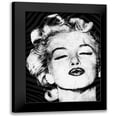 thumbnail image 1 of Grey, Jace 15x18 Black Modern Framed Museum Art Print Titled - Monroe Text 2, 1 of 5