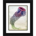 thumbnail image 1 of Grey, Jace 15x18 Black Ornate Wood Framed with Double Matting Museum Art Print Titled - Jellyfish, 1 of 4