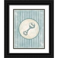thumbnail image 1 of Grey, Jace 15x18 Black Ornate Wood Framed with Double Matting Museum Art Print Titled - Rattle, 1 of 4