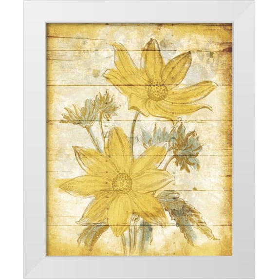 Grey, Jace 15x18 White Modern Wood Framed Museum Art Print Titled - Calm Day Breeze Mate