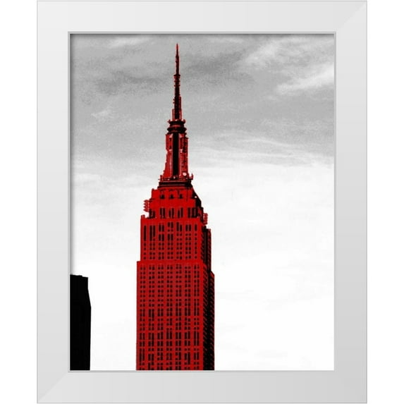Grey, Jace 15x18 White Modern Wood Framed Museum Art Print Titled - NY
