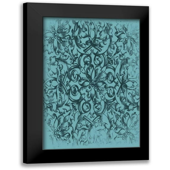 Grey, Jace 17x24 Black Modern Framed Museum Art Print Titled - Pattern2_STAG