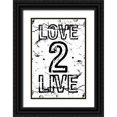thumbnail image 1 of Grey, Jace 17x24 Black Ornate Wood Framed with Double Matting Museum Art Print Titled - L2L, 1 of 4