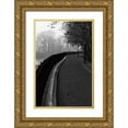 thumbnail image 1 of Grey, Jace 17x24 Gold Ornate Wood Framed with Double Matting Museum Art Print Titled - Central Park Endless Path, 1 of 4