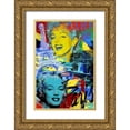 thumbnail image 1 of Grey, Jace 17x24 Gold Ornate Wood Framed with Double Matting Museum Art Print Titled - Marilyn Paris, 1 of 4