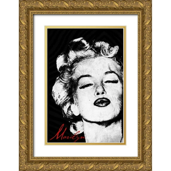 Grey, Jace 17x24 Gold Ornate Wood Framed with Double Matting Museum Art Print Titled - Monroe A
