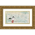 thumbnail image 1 of Grey, Jace 18x11 Gold Ornate Wood Framed with Double Matting Museum Art Print Titled - Dream bird, 1 of 4