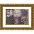 thumbnail image 1 of Grey, Jace 18x13 Gold Ornate Wood Framed with Double Matting Museum Art Print Titled - Florals, 1 of 4