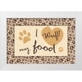 thumbnail image 1 of Grey, Jace 18x13 White Modern Wood Framed Museum Art Print Titled - Dog, 1 of 4