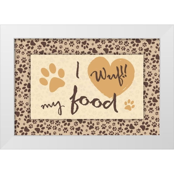 Grey, Jace 18x13 White Modern Wood Framed Museum Art Print Titled - Dog