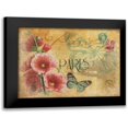 thumbnail image 1 of Grey, Jace 18x15 Black Modern Framed Museum Art Print Titled - Paris Postcard 2, 1 of 5