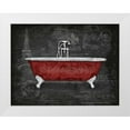 thumbnail image 1 of Grey, Jace 18x15 White Modern Wood Framed Museum Art Print Titled - Red Bath 2, 1 of 4