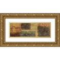 thumbnail image 1 of Grey, Jace 18x9 Gold Ornate Wood Framed with Double Matting Museum Art Print Titled - Peace Love Joy, 1 of 4