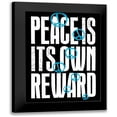 thumbnail image 1 of Grey, Jace 19x24 Black Modern Framed Museum Art Print Titled - Peace L, 1 of 5