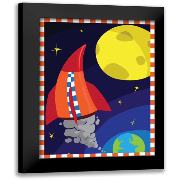 Grey, Jace 19x24 Black Modern Framed Museum Art Print Titled - Rockets
