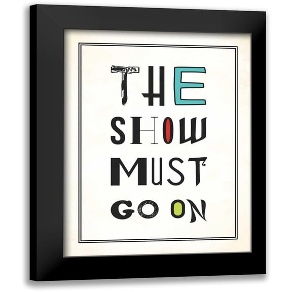 Grey, Jace 19x24 Black Modern Framed Museum Art Print Titled - The show