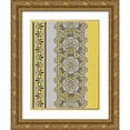 thumbnail image 1 of Grey, Jace 19x24 Gold Ornate Wood Framed with Double Matting Museum Art Print Titled - Patterns R, 1 of 4