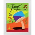 thumbnail image 1 of Grey, Jace 19x24 White Modern Wood Framed Museum Art Print Titled - Tango I, 1 of 4