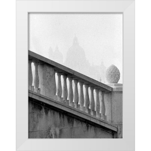 Grey, Jace 19x24 White Modern Wood Framed Museum Art Print Titled - Venice Stairs