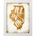 thumbnail image 1 of Grey, Jace 19x24 White Modern Wood Framed Museum Art Print Titled - Wood Illinois, 1 of 4
