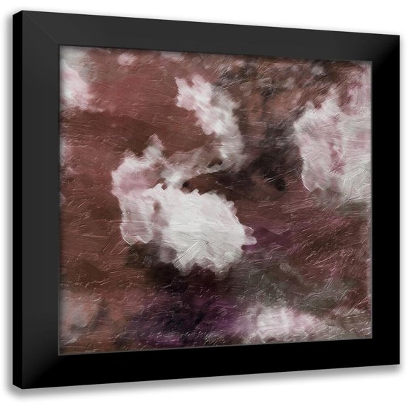 Grey, Jace 20x20 Black Modern Framed Museum Art Print Titled - Atmosphere Abstract Rust