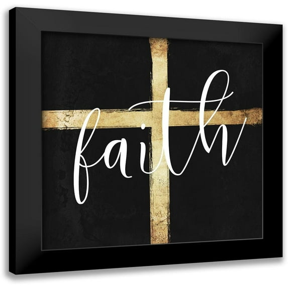 Grey, Jace 20x20 Black Modern Framed Museum Art Print Titled - Faith