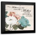 thumbnail image 1 of Grey, Jace 20x20 Black Modern Framed Museum Art Print Titled - Mother, 1 of 5