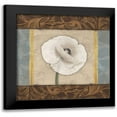 thumbnail image 1 of Grey, Jace 20x20 Black Modern Framed Museum Art Print Titled - White Poppy 1, 1 of 5